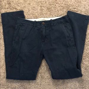 Blue Hollister Chinos